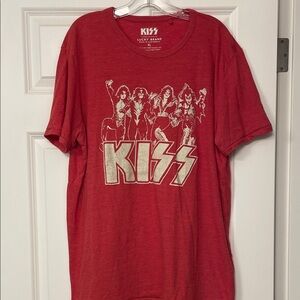 Lucky Brand Kids Red KISS Graphic Tee